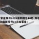 石家庄限号2022最新限号10月(限号2020最新限号10月石家庄)
