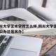 【四川大学艺术学院怎么样,四川大学艺术学院是公办还是民办】